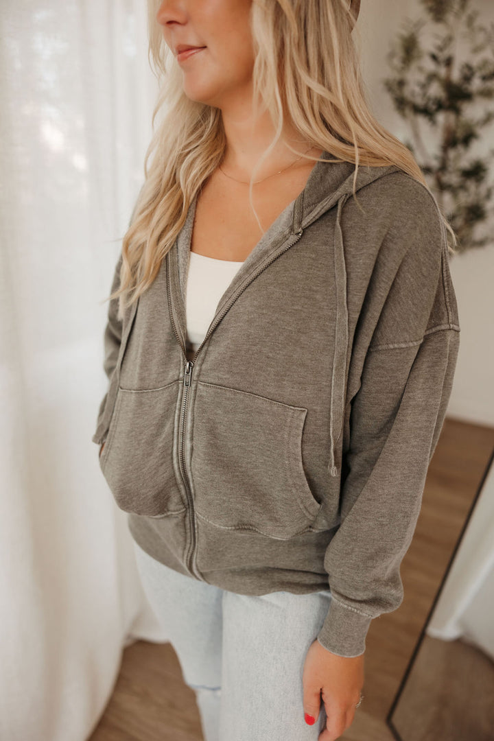 Zip Up Hoodie