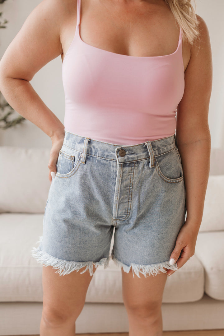 Beginner's Luck Denim Shorts