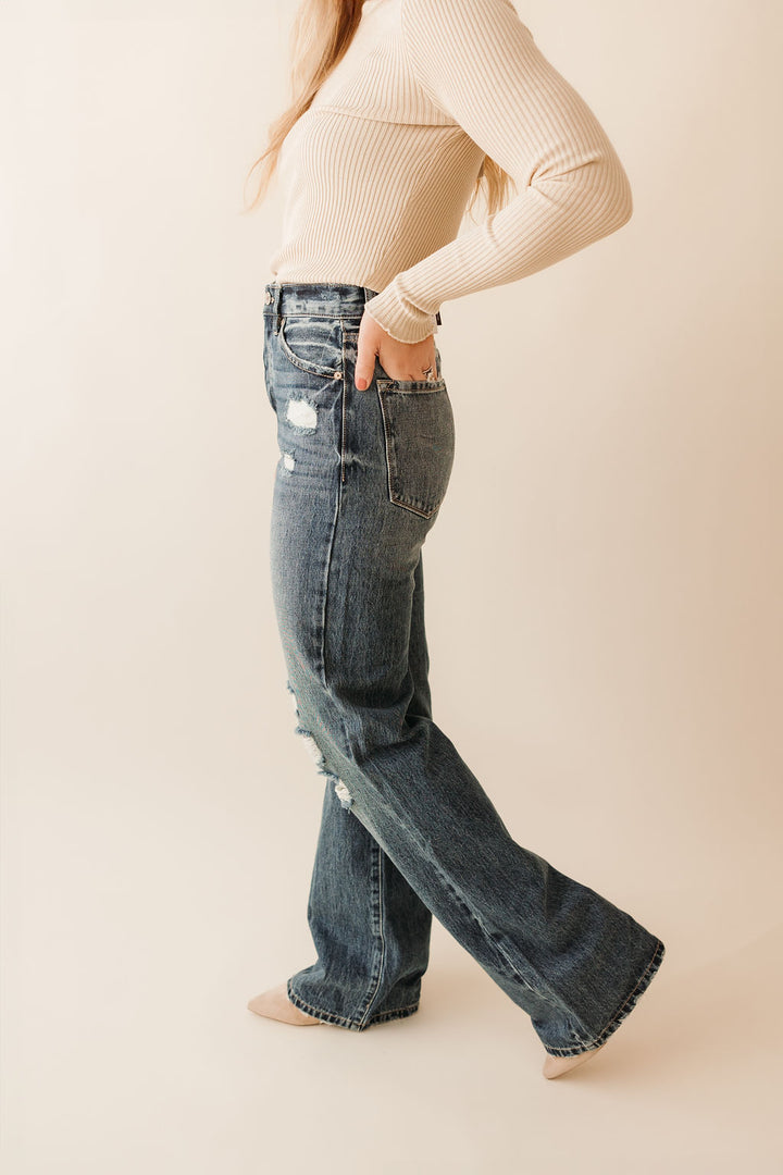 KanCan Wide Leg Flare Jeans