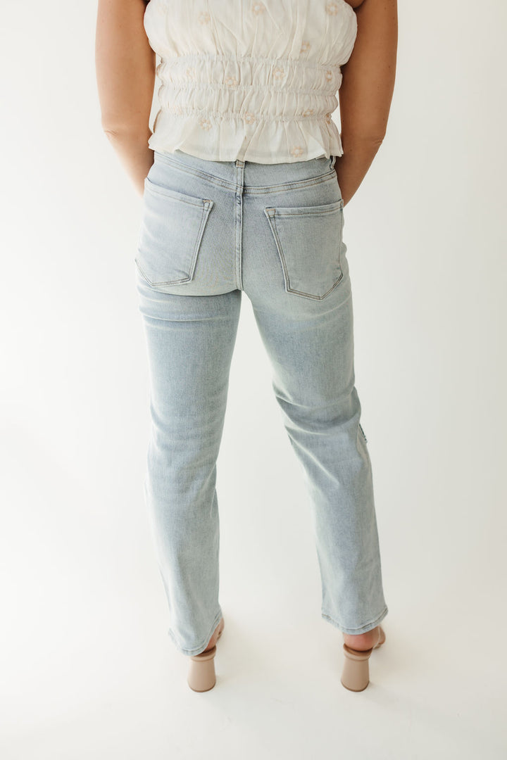 Risen High Waist Relaxed Jeans