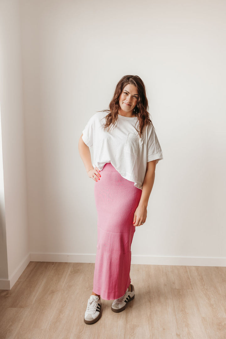 Sweater Maxi Skirt