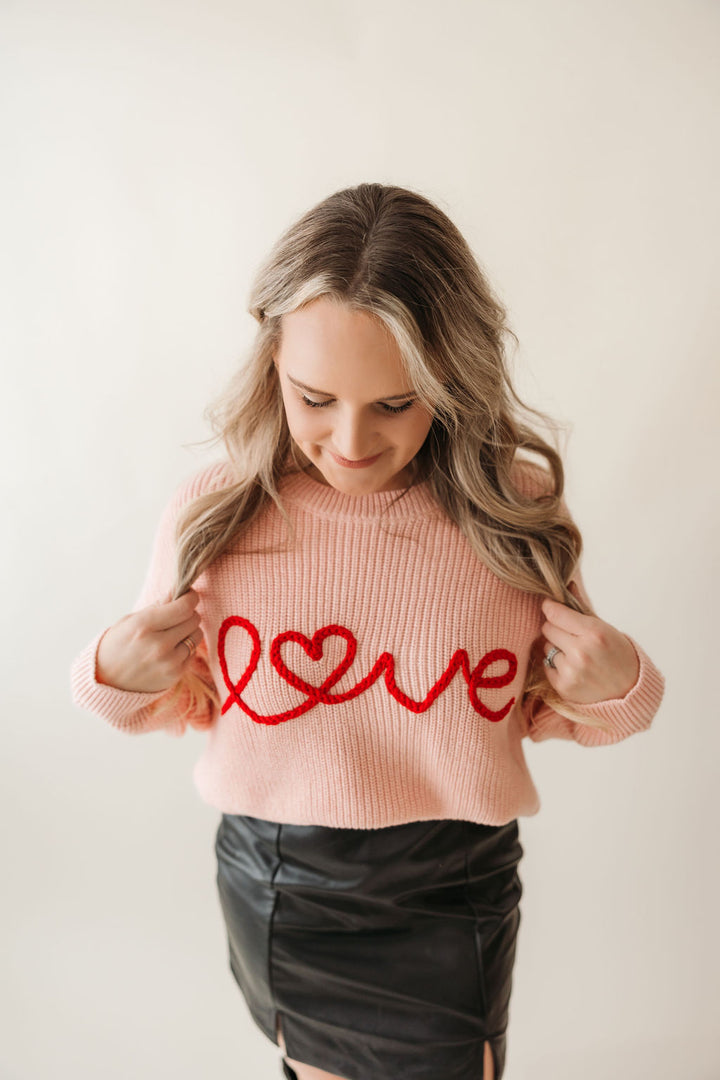 "Love" Sweater