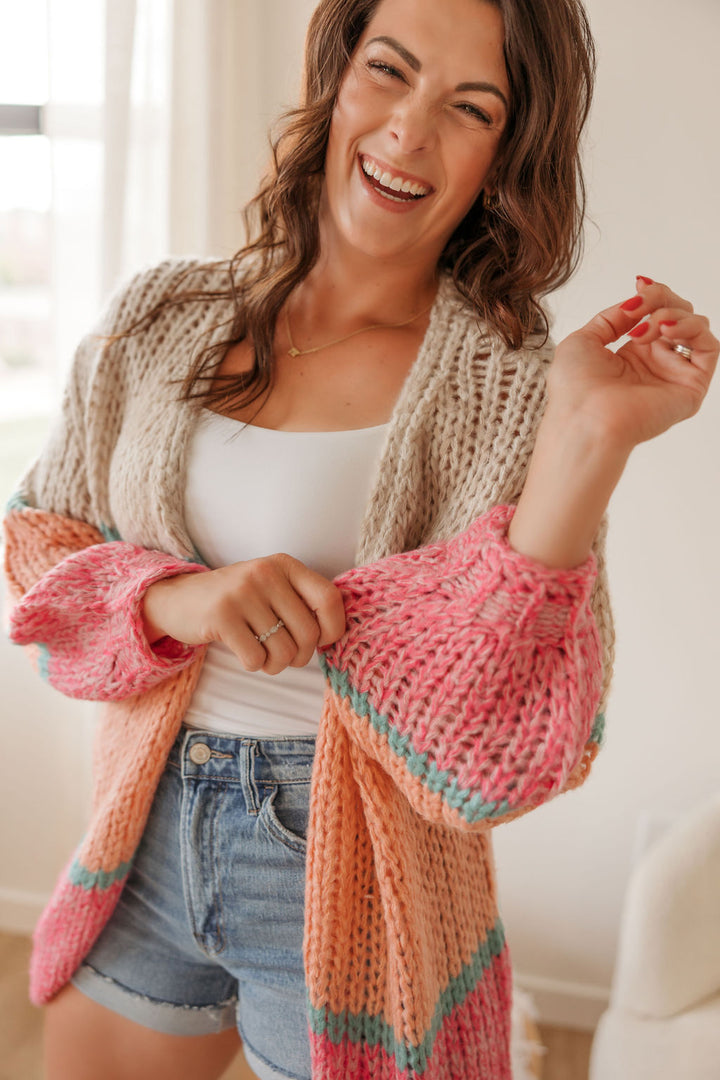 Open Knit Cardigan