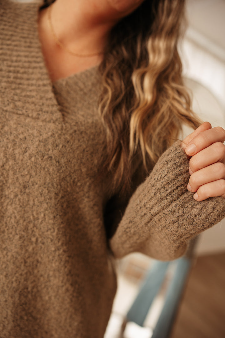 Slouchy Soft Knit Sweater