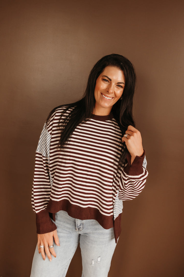 Striped Sweatshirt