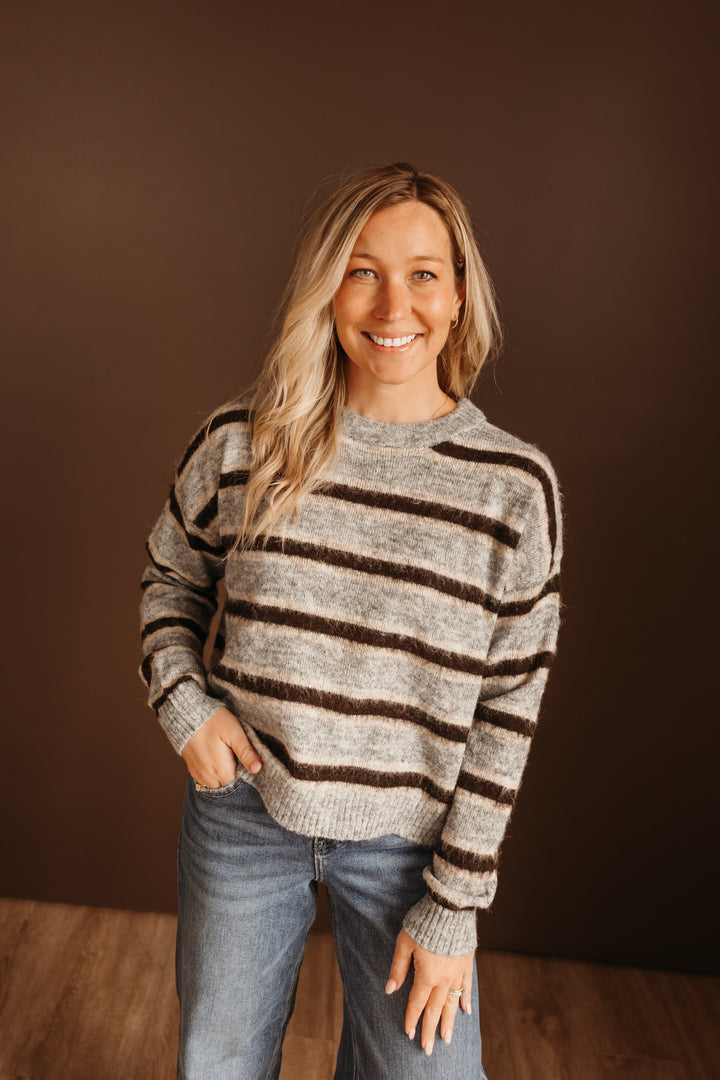 Sutton Striped Sweater
