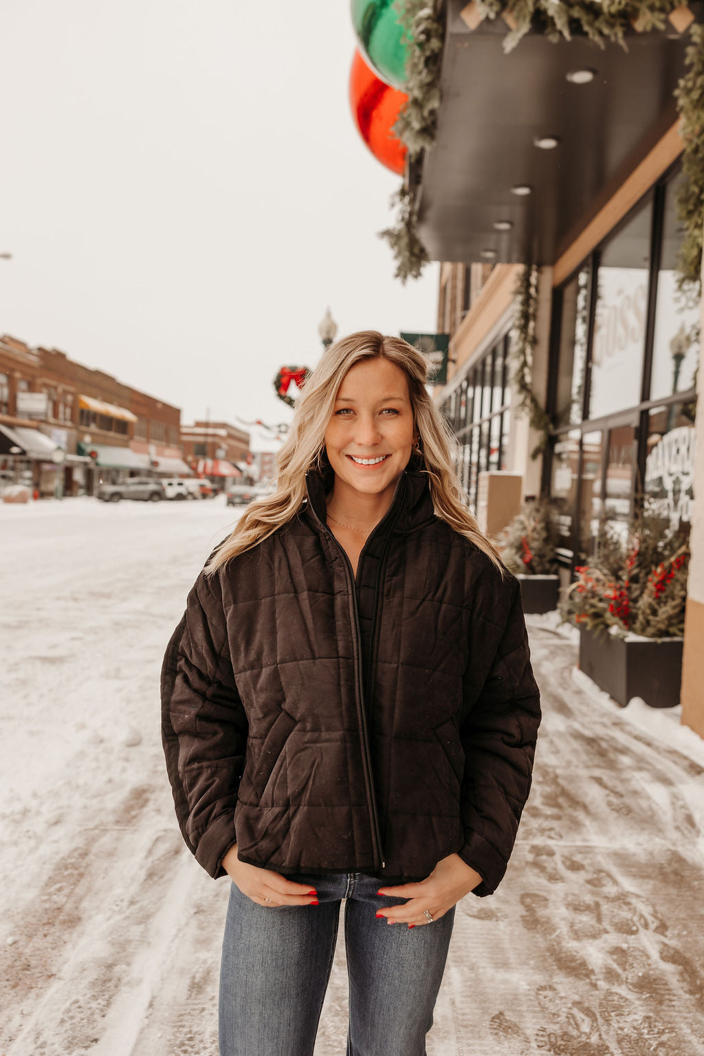 Quilted Puffer Jacket