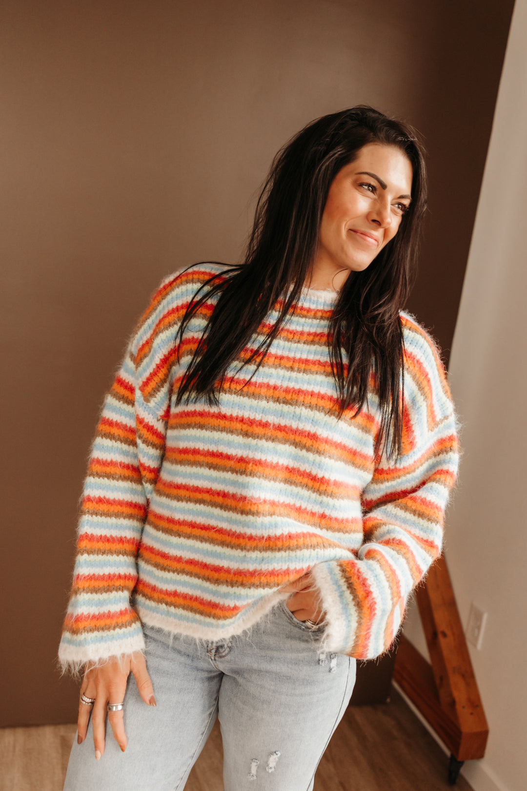Chunky Knit Sweater Top