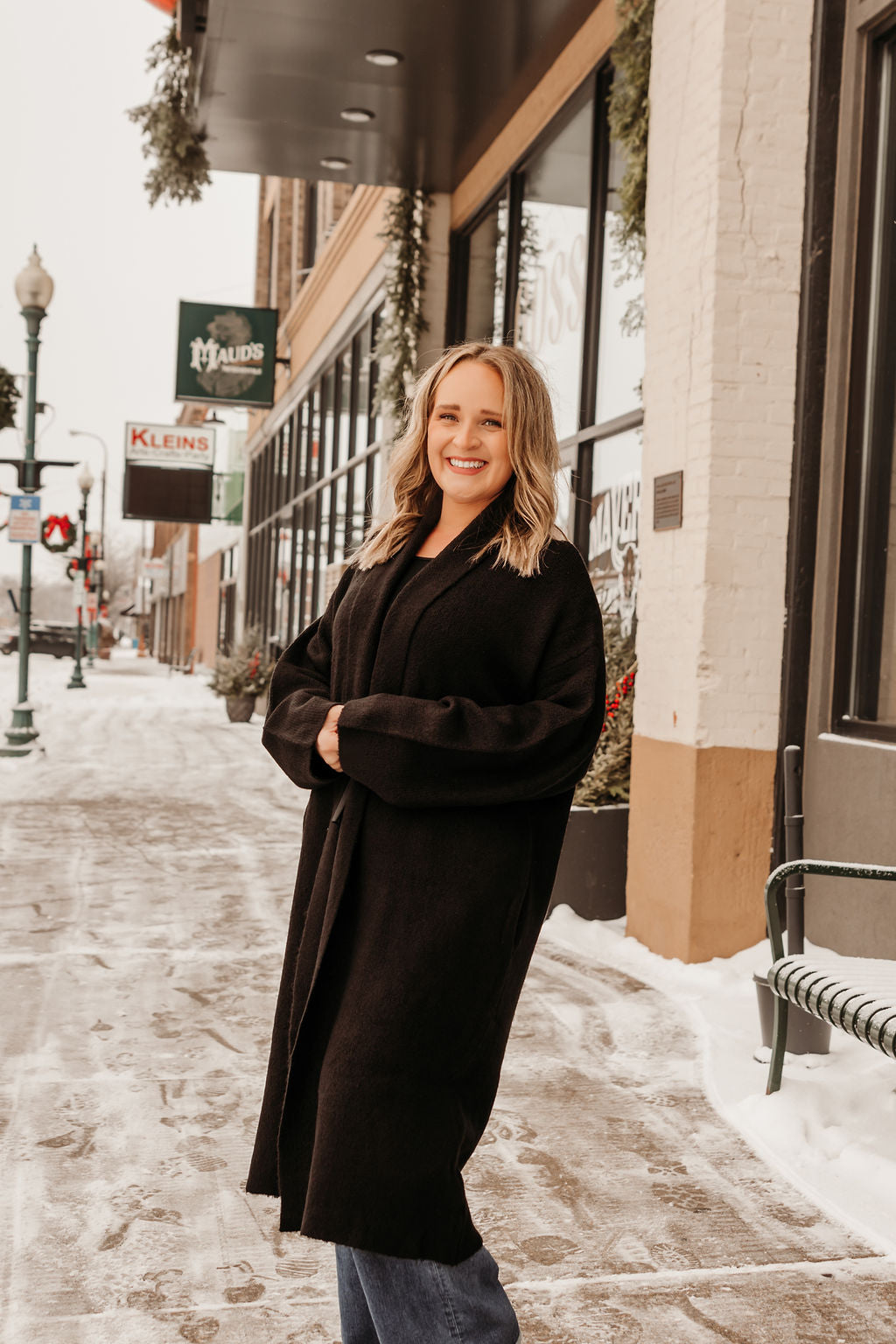 Open Front Duster Cardigan