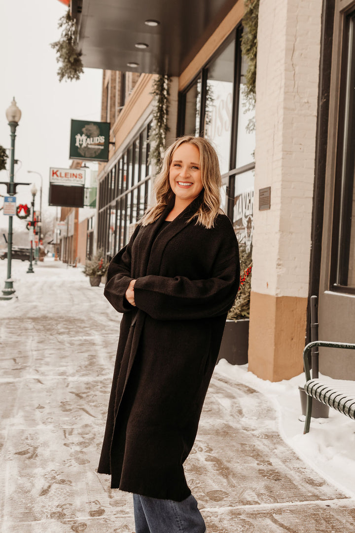 Open Front Duster Cardigan