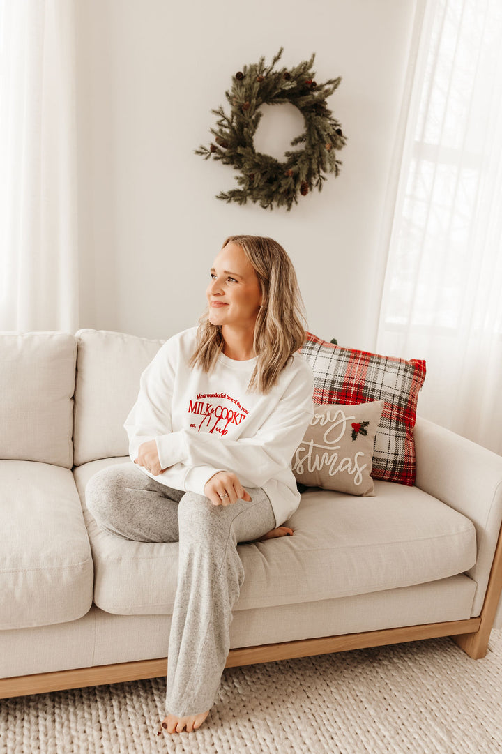 Milk & Cookies Club Crew Neck